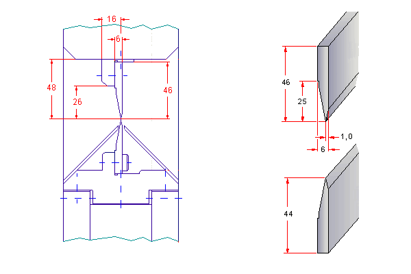 NTE-200 P2, Werkzeugform A2